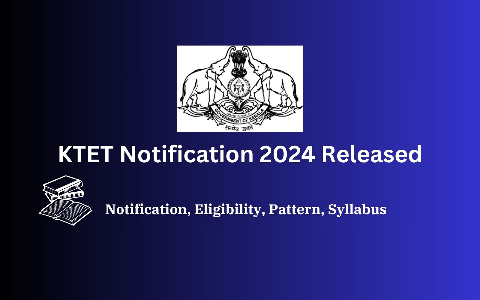 KTET Notification 2024 Released