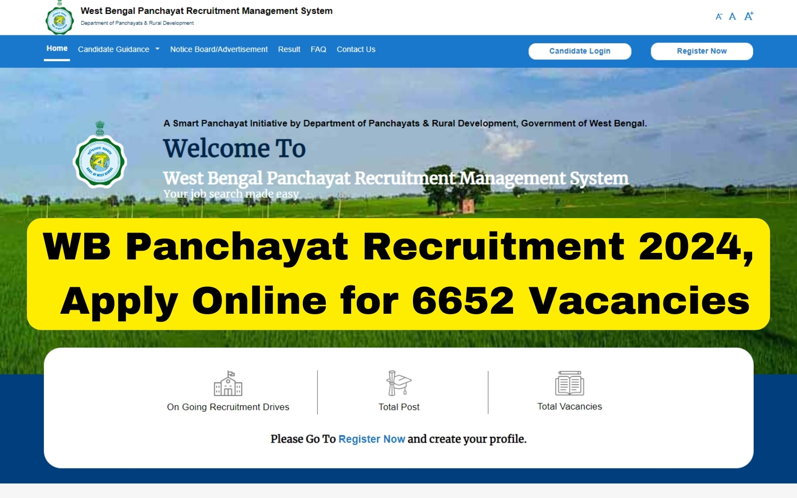 WB Panchayat Recruitment 2024